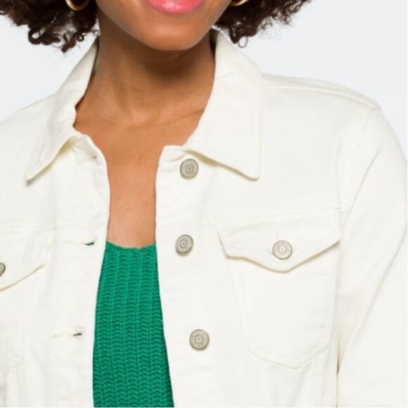 Prosperity Jolene Stretch‎ Colored Denim Jacket NAVY XL Stitch Fix NWT - Picture 4 of 7